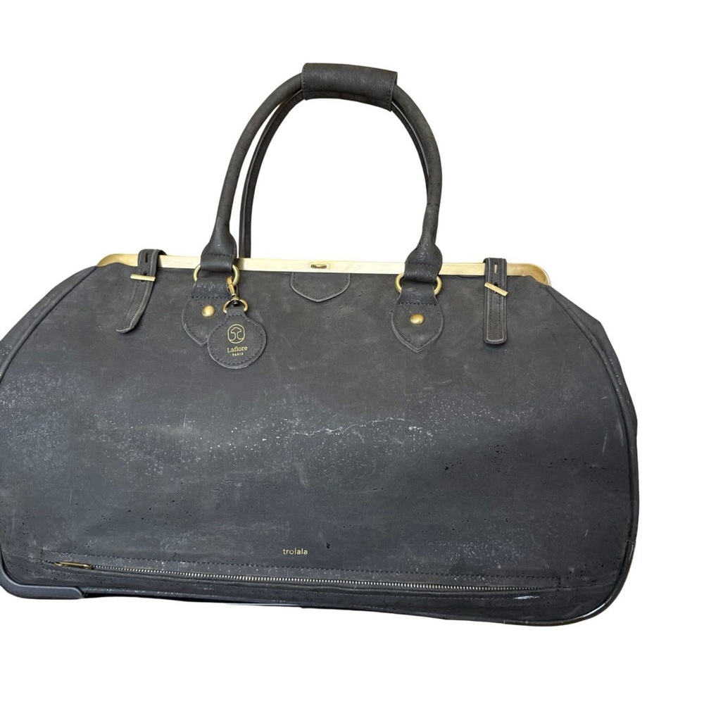 Laflore Black Cork Trolala Bag - New